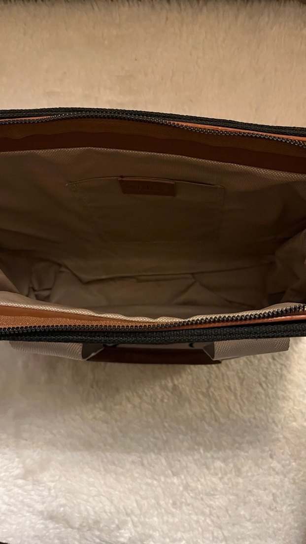 Chloé Baskılı Siyah-Kahverengi Deri Kadın Çanta - Görsel 5