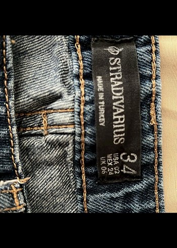 Stradivarius 34 beden kadın kot pantolon - Görsel 7