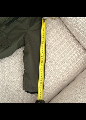 Kürk Detaylı Erkek Çocuk Kamuflaj Mont - Görsel 7