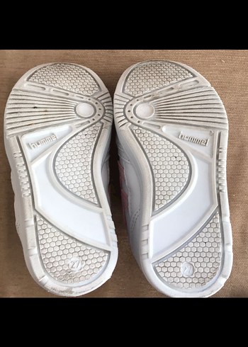 Hummel Kız Çocuk Pudra Beyaz Cırt Cırtlı Spor Ayakkabı - Görsel 5