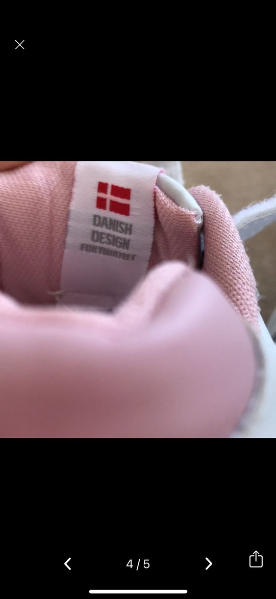 Hummel Kız Çocuk Pudra Beyaz Cırt Cırtlı Spor Ayakkabı - Görsel 4