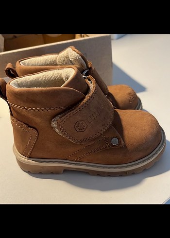 Erkek Çocuk Kahverengi Süet Tokalı Bot - Görsel 3