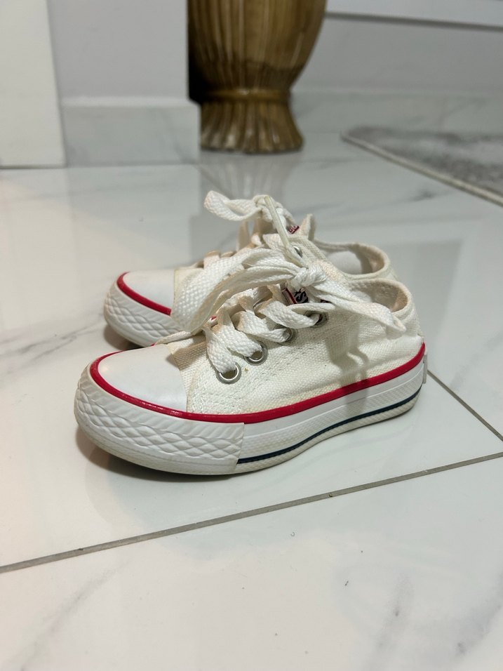 Beyaz Kız Çocuk Sneakers - Görsel 2