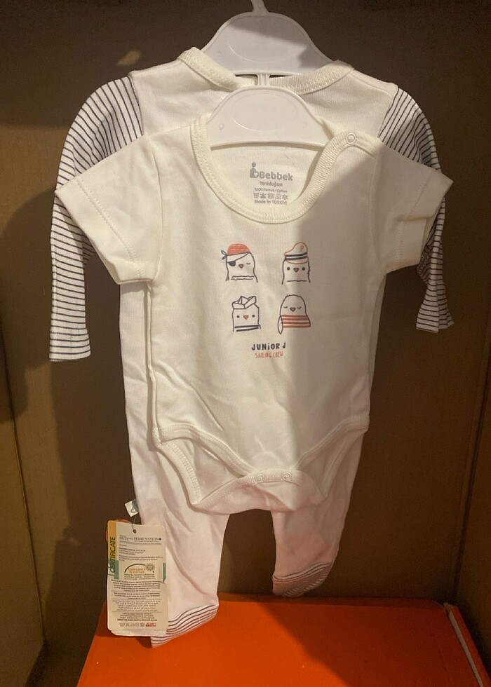 Bebbek Yenidoğan 3lü set - Görsel 2