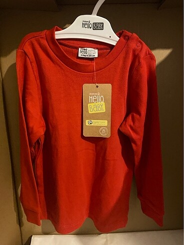 HelloBaby Organik Pamuklu Sweatshirt 4 Yaş