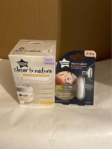 Tommie Tippee Biberon-Emzik Set
