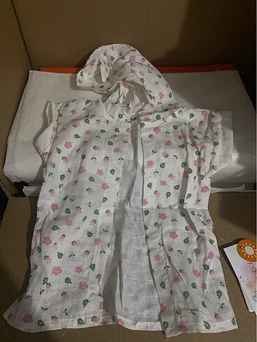 For My Baby Müslin Bornoz 1yaş