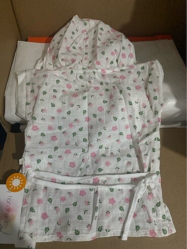 For My Baby For My Baby Müslin Bornoz 1yaş