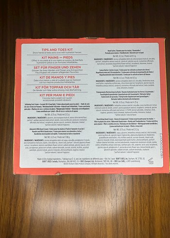 Burt's Bees Dudak ve Ayak Bakım Kiti - Görsel 7