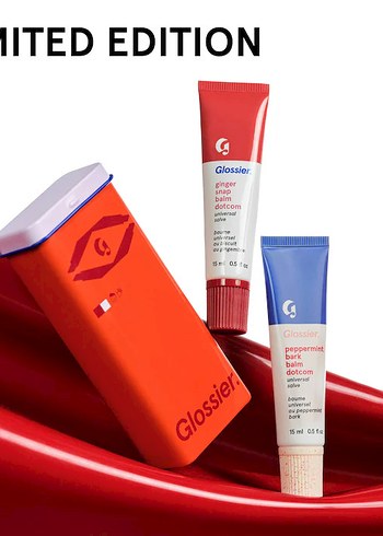 Glossier Sugar+Spice Balm Duo Set - Görsel 2