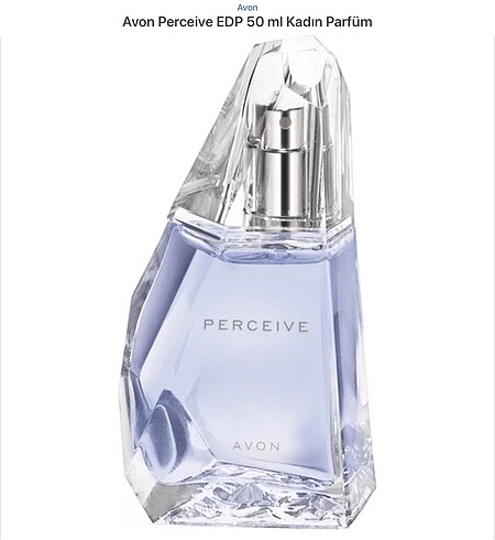 PERCEIVE KADIN PARFÜM EDP 50ML 3 adet