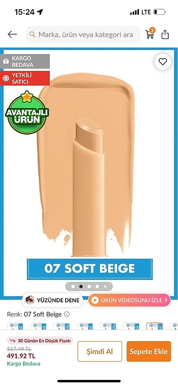  Beden nyx kapatıcı correcting