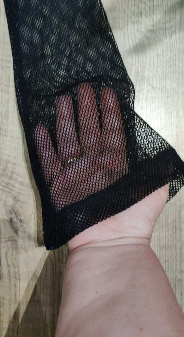 File  Detaylı Siyah Balıkçı Yaka Bluz - Görsel 3