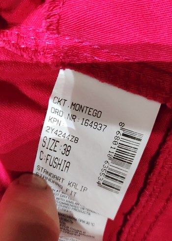 Pembe Kız Çocuk Kolsuz Keten bolero - Görsel 4