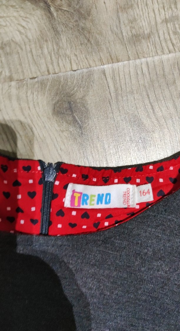 Kemer Detaylı Koyu Gri Kız Elbisesi - Görsel 5