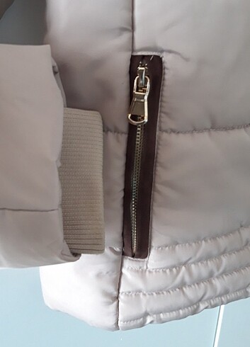 İKİ RENKLİ KADIN MONTU - Görsel 3