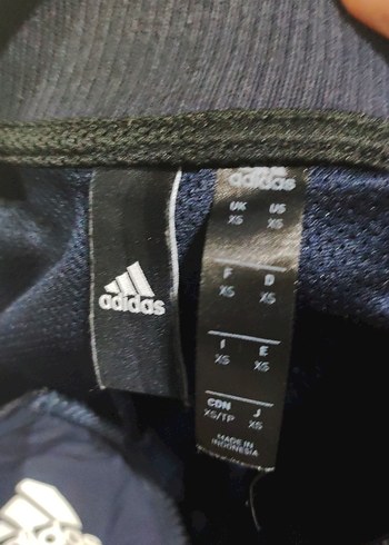 Kadın Lacivert Baskılı Fermuarlı Bomber (Kolej)Ceketi - Görsel 9