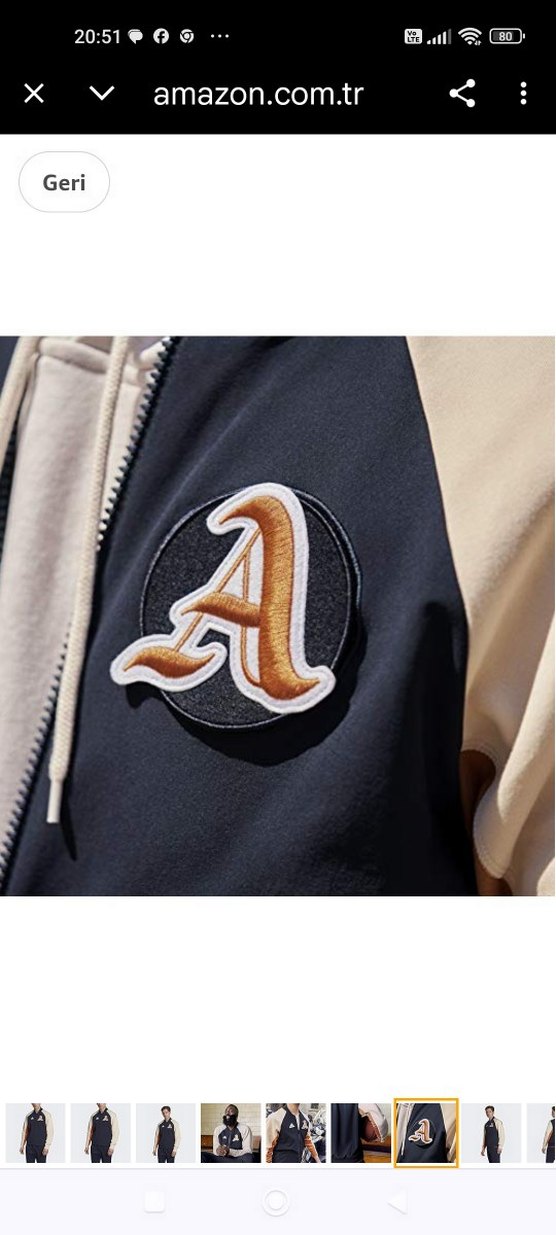 Kadın Lacivert Baskılı Fermuarlı Bomber (Kolej)Ceketi - Görsel 2