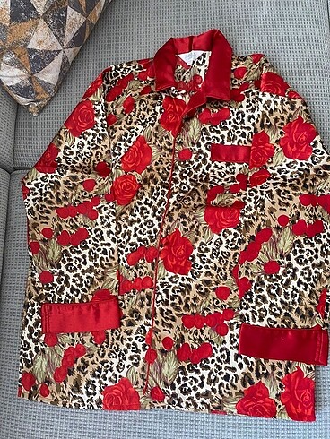 Diğer Bayan saten pijama