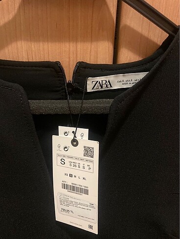 Zara Zara siyah elbise