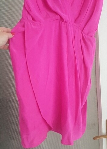 m Beden pembe Renk Abiye Elbise