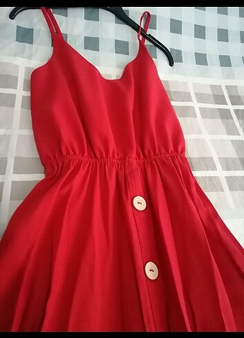Zara Kırmızı elbise