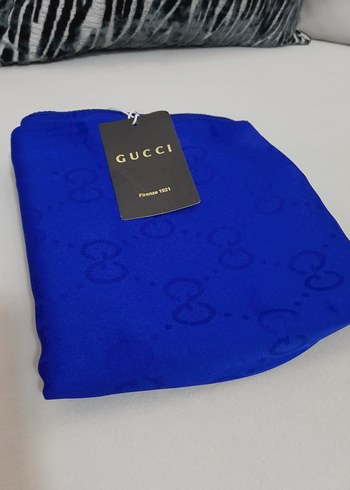 Mavi Parlak Kadın Wrap - Gucci
