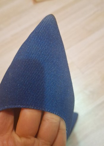Mavi Denim Stiletto Topuklu Kadın Ayakkabı - Görsel 9