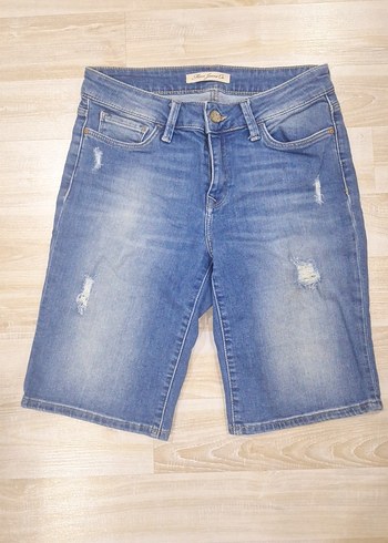 Mavi Kadın Denim Şort - Görsel 3