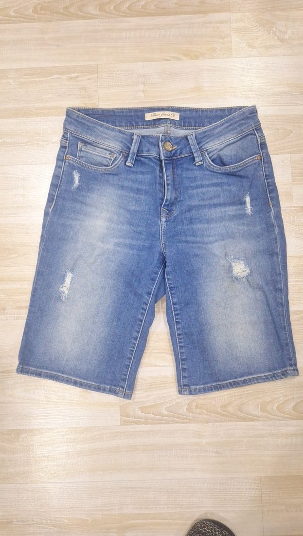 Mavi Kadın Denim Şort - Görsel 3