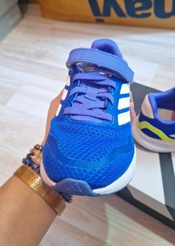 Mavi Erkek Çocuk Sneaker Velcro Bantlı - Görsel 14