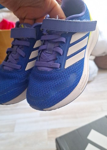 Mavi Erkek Çocuk Sneaker Velcro Bantlı - Görsel 3