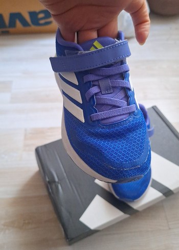 Mavi Erkek Çocuk Sneaker Velcro Bantlı - Görsel 2