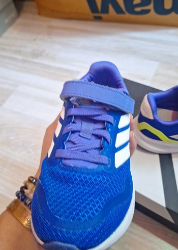 Mavi Erkek Çocuk Sneaker Velcro Bantlı - Görsel 13