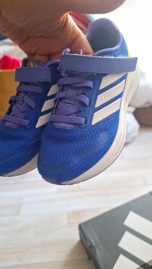 Mavi Erkek Çocuk Sneaker Velcro Bantlı - Görsel 3