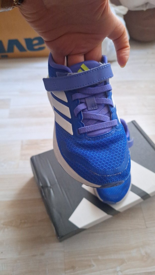 Mavi Erkek Çocuk Sneaker Velcro Bantlı - Görsel 2