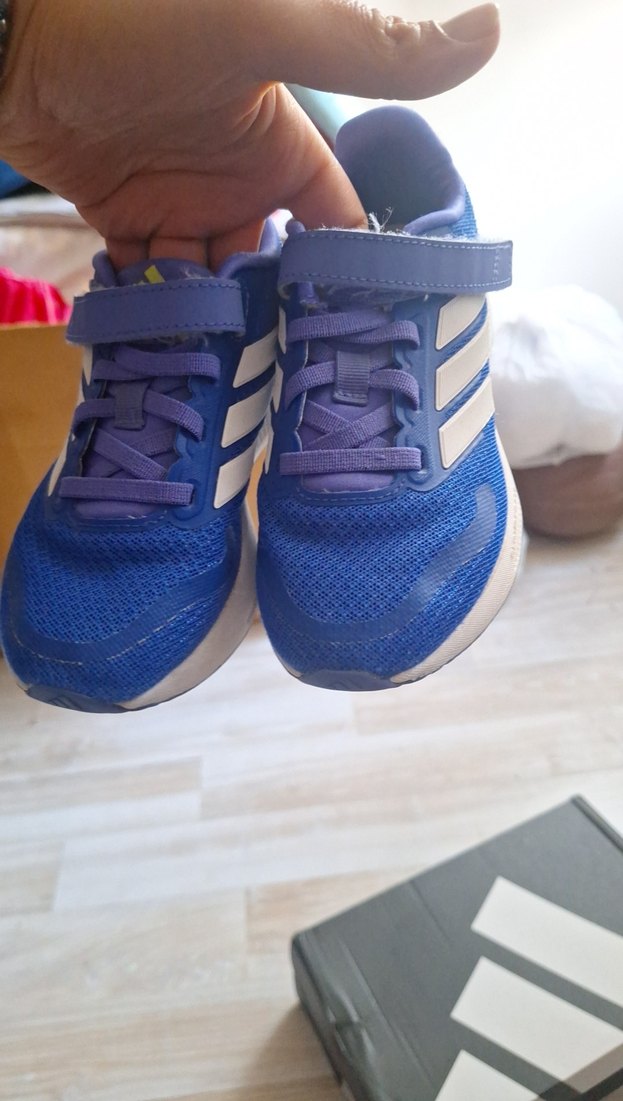 Mavi Erkek Çocuk Sneaker Velcro Bantlı - Görsel 4