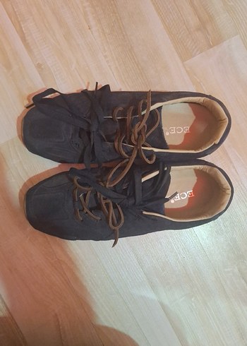 Mavi Gri Süet Bağcıklı Stiletto Topuklu Spor Ayakkabı - Görsel 11