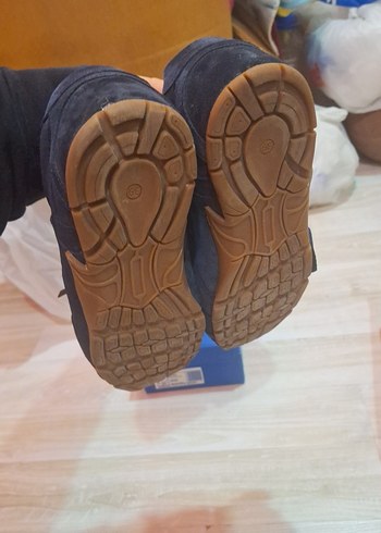 Mavi Gri Süet Bağcıklı Stiletto Topuklu Spor Ayakkabı - Görsel 9