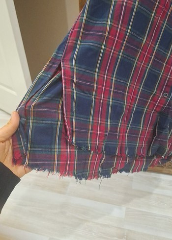 Kadın Çok Renkli Uzun Kollu Düğmeli Gömlek - Görsel 5