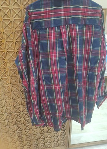 Kadın Çok Renkli Uzun Kollu Düğmeli Gömlek - Görsel 10