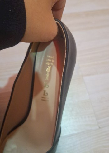 Klasik Siyah Stiletto Topuklu Kadın Ayakkabı - Görsel 11