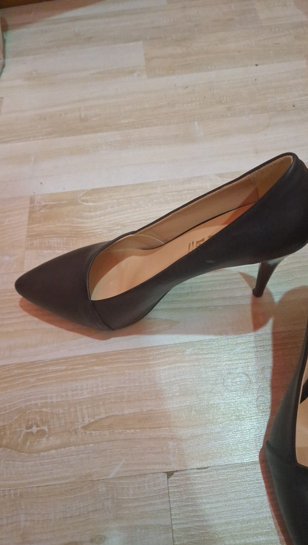 Klasik Siyah Stiletto Topuklu Kadın Ayakkabı - Görsel 4