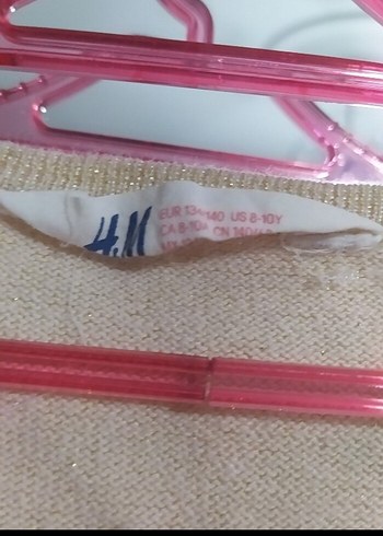 Bej Uzun Kollu Triko kız çocuk bolero - Görsel 2