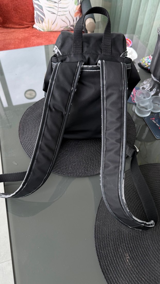 Siyah Kadın Sırt Çantası, Tokalı, Günlük - Görsel 3