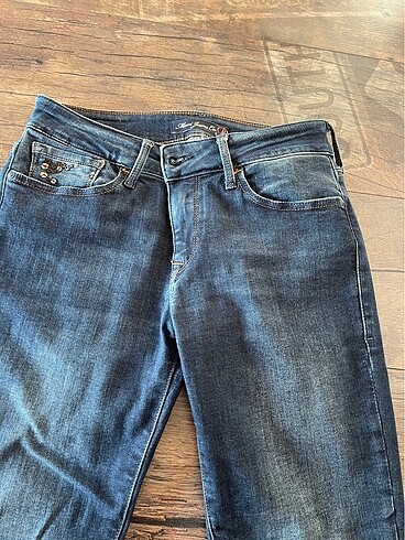 28 Beden Mavi jean kot pantolon