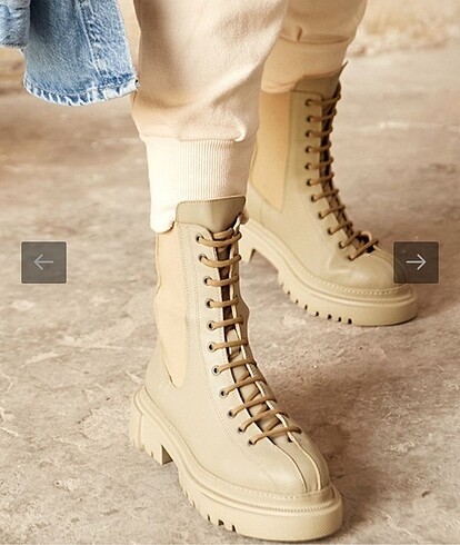 Deri kısa bot - Görsel 5