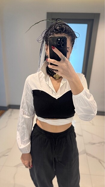 Trendyol & Milla Gömlek crop