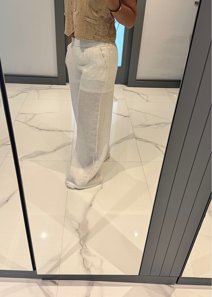 Keten pantolon - Görsel 4