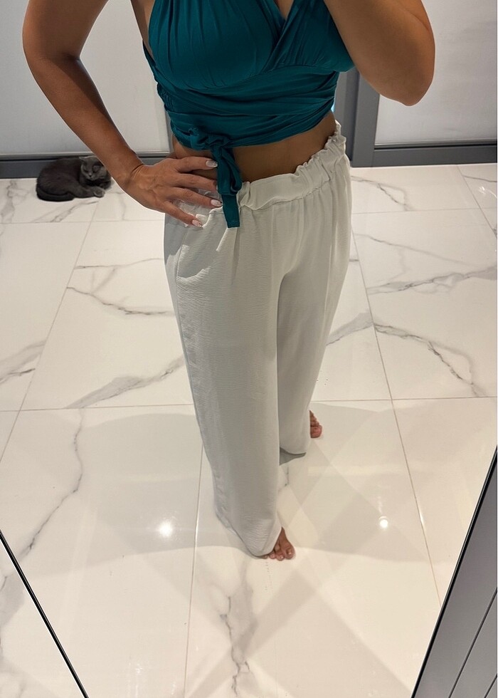 Beyaz pantolon - Görsel 5